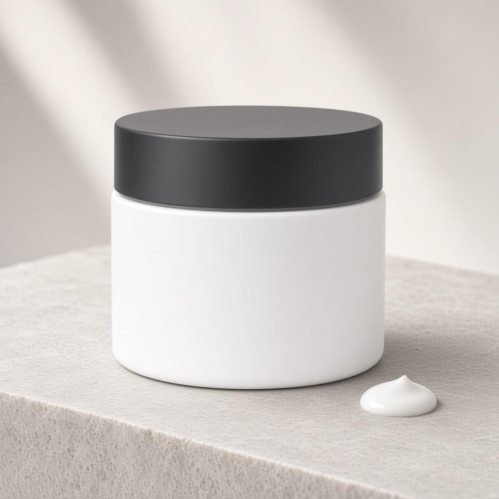 Detail product photo of the same jar