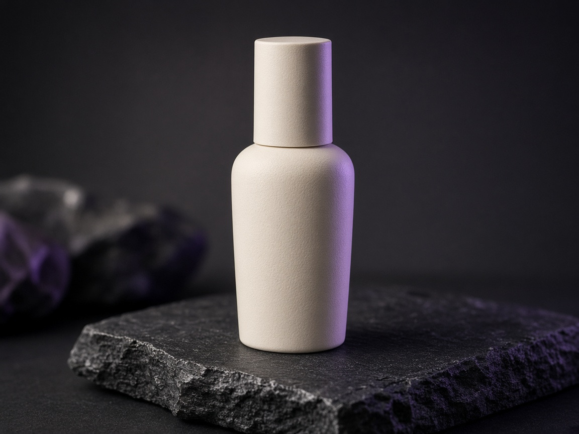 Product on a branded campaign background