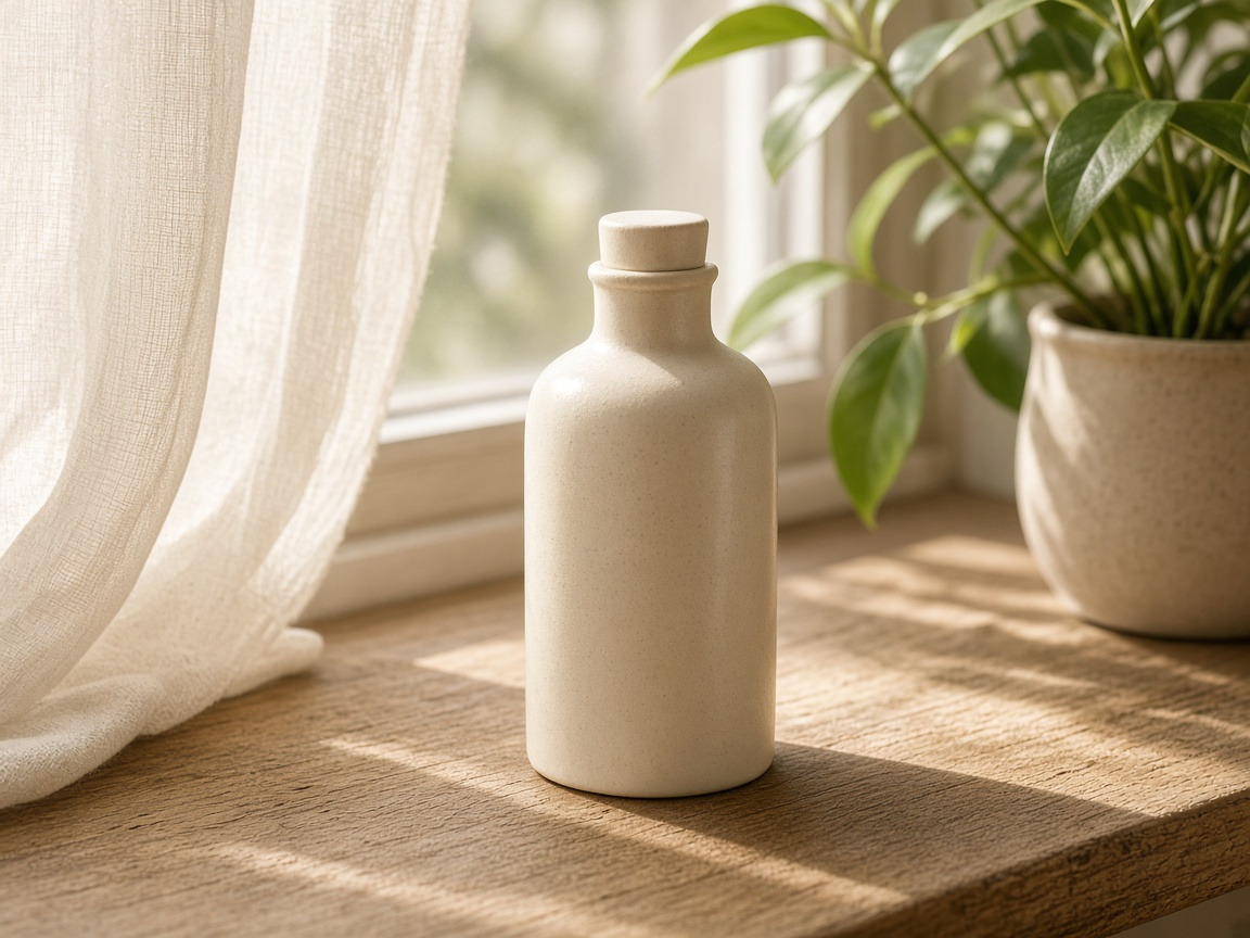 Product in a warm lifestyle interior scene
